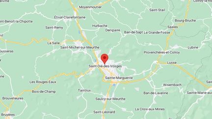 Saint-Dié-des-Vosges (Vosges). (GOOGLE MAPS))