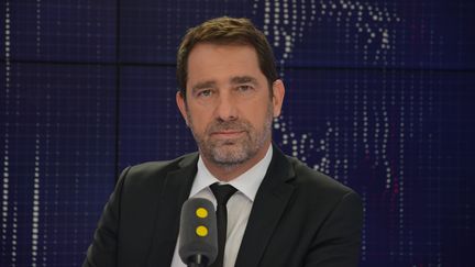 Christophe Castaner, délégué général de La République en marche et secrétaire d'Etat chargé des relations avec le Parlement. (JEAN-CHRISTOPHE BOURDILLAT / RADIO FRANCE)