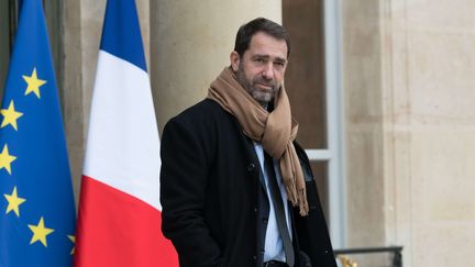 Christophe Castaner, délégué général de La République en Marche à l'Elysée, le 20 décembre 2017. (JACQUES WITT / SIPA/SIPA)