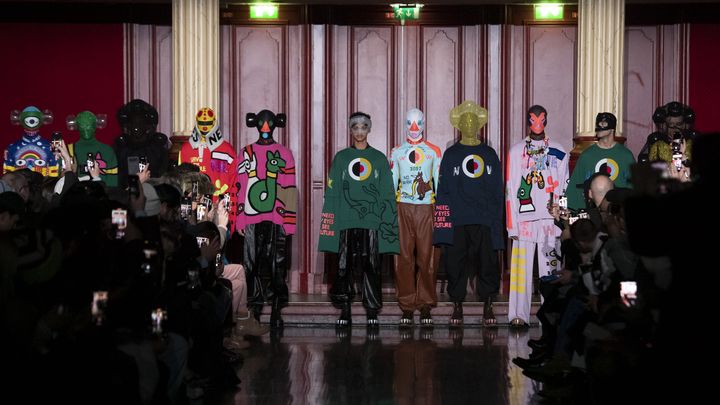 Walter van Beirendonck ah 2023-24 à la Paris Fashion Week, le 18 janvier 2023 (Courtesy of Waletr van Beirendonck)