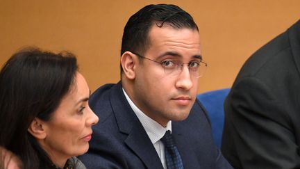 L'ancien chargé de mission, Alexandre Benalla, le 21 janvier 2019 à Paris. (ALAIN JOCARD / AFP)