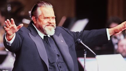 Orson Welles à Paris le 28 février 1982
 (Pierre Guillaud / AFP)