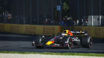 Max Verstappen (Red Bull) lors du Grand Prix d'Australie de Formule 1, le 2 avril 2023 (XAVI BONILLA / AFP)