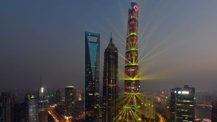 Vue de Shanghai, décembre 2014
 (HUANG WEIGUO / LANDOV/MAXPPP)