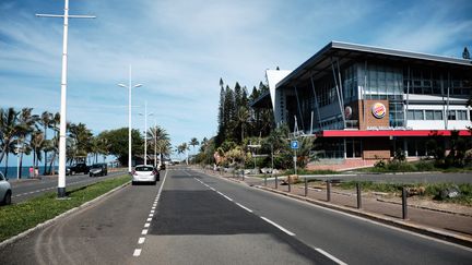 Le bord de mer à Nouméa (Nouvelle-Calédonie), le 21 mars 2020. (THEO ROUBY / HANS LUCAS / AFP)