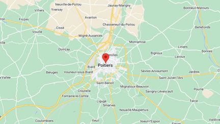 Poitiers (Vienne). (GOOGLE MAPS)