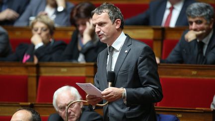 Le député LREM des Bouches-du-Rhône, François-Michel Lambert, à l'Assemblée nationale en 2016. (MAXPPP)