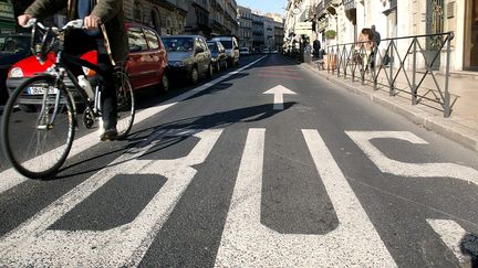 Les bus sont désormais gratuits le week-end à Montpellier (photo d'illustration). (DOMINIQUE FAGET / AFP)