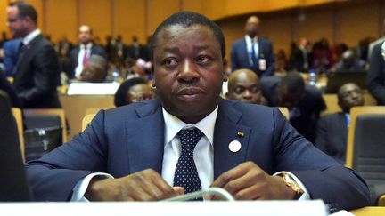 Le président du Togo, Faure Gnassingbé (à Addis-Abéba le 26 janvier 2018) (SIMON MAINA / AFP)