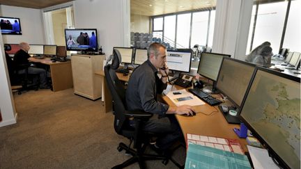 Le centre d'alerte aux tsunamis (CENALT) situé à Bruyères-le-Châtel près de Paris (CEA/CENALT)