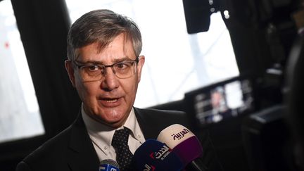 Guillaume Denoix de Saint Marc, président de l'Association&nbsp;française des victimes du terrorisme. (DIRK WAEM / BELGA)