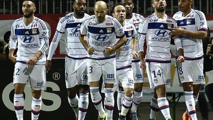 Lyon s'est rassuré contre Toulouse 3-0 (JEFF PACHOUD / AFP)