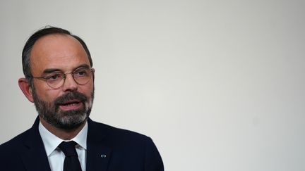 Le Premier ministre Edouard Philippe, le 19 décembre 2019 à l'hôtel Matignon, à Paris. (MARTIN BUREAU / AFP)