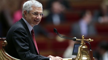 Le pr&eacute;sident de l'Assembl&eacute;e nationale, Claude Bartolone, le 25 septembre 2012 &agrave; Paris. (KENZO TRIBOUILLARD / AFP)