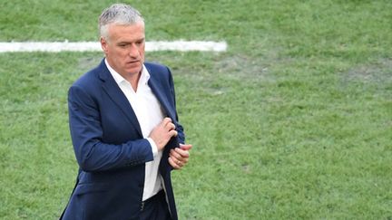 Didier Deschamps déçu après France-Allemagne (CHRISTOPHE SIMON / AFP)