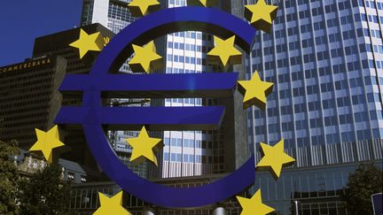 La Banque centrale europ&eacute;enne a d&eacute;cid&eacute; d'abaisser son taux directeur, jeudi 5 juillet 2012. (TIBOR BOGNAR / AFP)