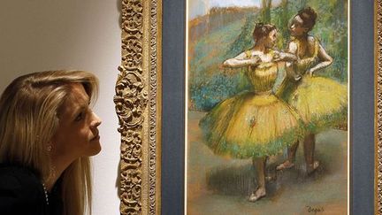 &quot;Danseuses en jupes jaunes&quot; d&#039;Edgar Degas
 (Kirsty Wigglesworth/SIPA )