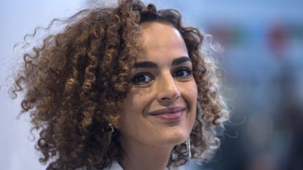 Leïla Slimani à Francfort le 13 octobre 2017
 (John MacDougall / AFP)