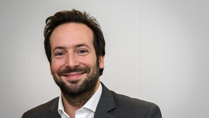 Benjamin Cohen, directeur général de l'International Testing Agency (ITA), au siège de l'organisation à Lausanne le 15 août 2018. (FABRICE COFFRINI / AFP)