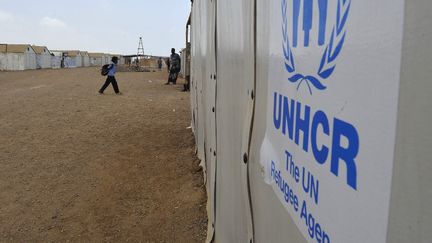 Un camp de réfugiés dans la ville d'Obock, à Djibouti, le 26 mars 2016. (SIMON MAINA / AFP)