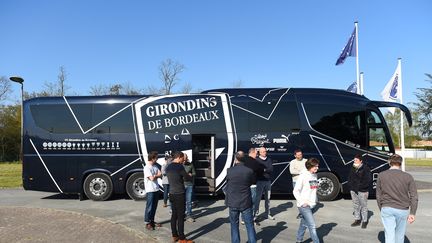 Bus des Girondins de Bordeaux, mai 2020. Image d'illustration.&nbsp; (NICOLAS TUCAT / AFP)