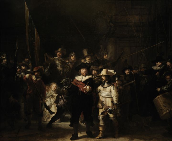 "La Ronde de Nuit" / Rembrandt
 (Rijksmuseum Amsterdam)