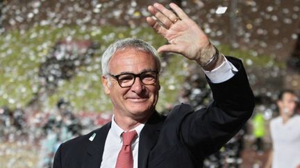 Claudio Ranieri n'a pas voulu parler d'un départ de l'AS Monaco. (JEAN CHRISTOPHE MAGNENET / AFP)