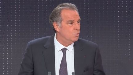 Renaud Muselier, président de la région Sud Provence-Alpes-Côte d'Azur, était l'invité du "8h30 franceinfo" le 16 novembre 2021. (FRANCEINFO / RADIO FRANCE)