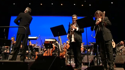 Guillaume Saint-JAmes et Chris Brubeck réunis au TNB
 (France 3 Bretagne)