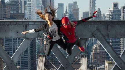 Pour la troisième fois, Peter Parker alias Spider-Man (Tom Holland) va tenter de protéger sa petite-amie MJ (Zendaya). (Photo Marvel Studios)