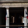 L'entrée principale du Conseil constitutionnel à Paris, le 19 avril 2024. (ANDREA SAVORANI NERI / NURPHOTO / AFP)