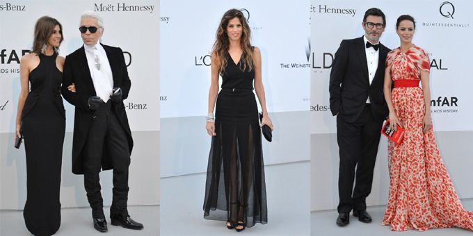 FRANCE, Antibes : Carine Roitfeld and designer Karl Lagerfeld pose as they arrive to attend the 2012 amfAR&#039;s Cinema Against Aids on May 24, 2012 in Antibes, southeastern France. AFP PHOTO / ALBERTO PIZZOLI
FRANCE, Antibes : French director Maiwenn Le Besco arrives to attend the 2012 amfAR&#039;s Cinema Against Aids on May 24, 2012 in Antibes, southeastern France. AFP PHOTO / ALBERTO PIZZOLI
 (AFP)