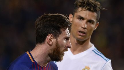 Ronaldo et Messi vont s'affronter pour la première fois depuis mai 2018. (JOSEP LAGO / AFP)