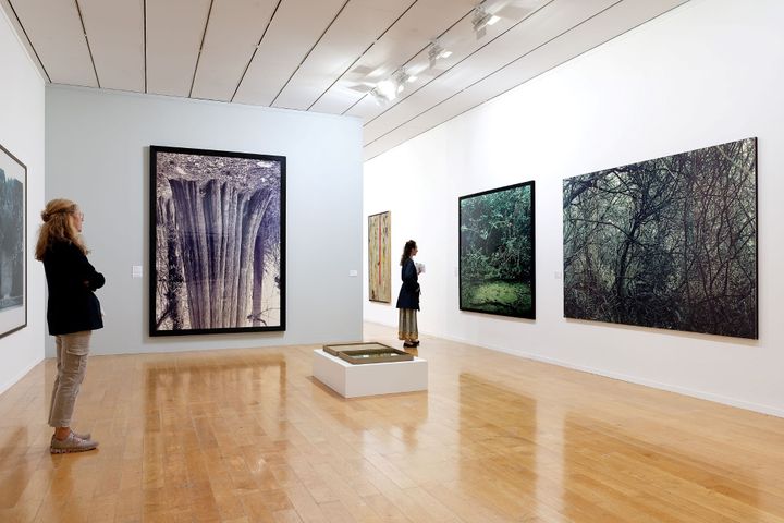 Salle Paysages Œuvres de Rodney Graham, Éric Poitevin et Jean-Marc Bustamante (Photo : Blaise Adilon © Adagp, Paris, 2022)