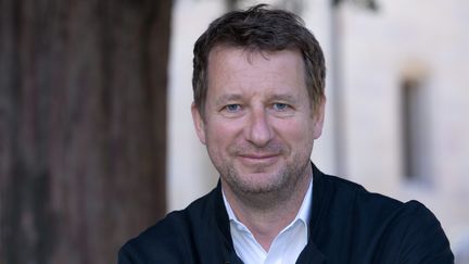 L'eurodéputé écologiste Yannick Jadot le 5 juin 2017 à Dijon (Cote-d'Or). (MAXPPP)