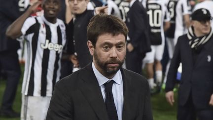 Andrea Agnelli, Président de la Juventus préside également l'ECA (TIZIANA FABI / AFP)