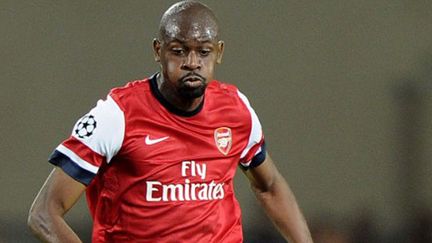 Le joueur d'Arsenal, Abou Diaby