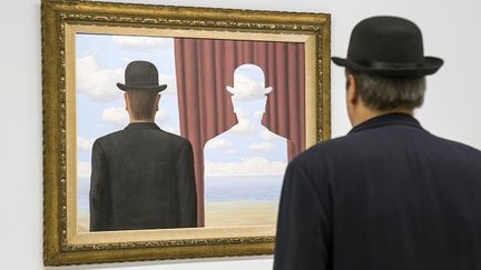 "René Magritte. La trahison des images", exposition au Centre Pompidou de Paris jusqu'au 23 janvier 2017
 (Â MaxPPP / Annie Viannet/MAXP)