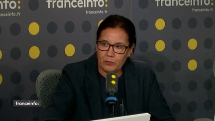 Meriem Derkaoui, maire communiste d’Aubervilliers (Seine-Saint-Denis), était l'invitée de franceinfo jeudi 31 octobre 2019. (FRANCEINFO / RADIO FRANCE)