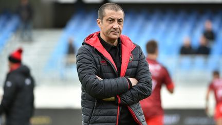 Mourad Boudjellal, ancien président du Rugby club toulonnais, le 25 novembre 2017 (REMY GABALDA / AFP)