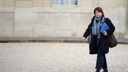 Martine Aubry &eacute;tait convoqu&eacute;e le 6 novembre &agrave; Paris chez la juge d'instruction Marie-Odile Bertella-Geffroy. (MARTIN BUREAU / AFP)