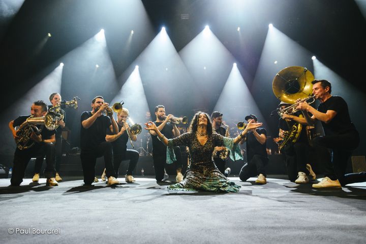 Le Haïdouti Orkestar à Lyon avec Ibrahim Maalouf (Paul Bourdel)