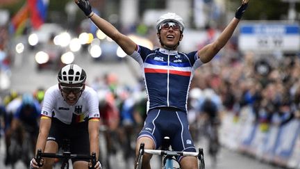 Benoît Cosnefroy devient champion du monde espoirs. (YORICK JANSENS / BELGA MAG)