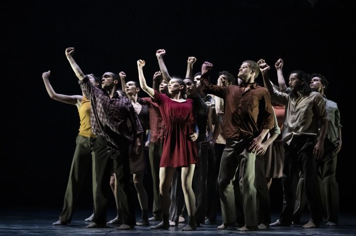 "In your rooms" de Hofesh Shechter (JULIEN BENHAMOU)