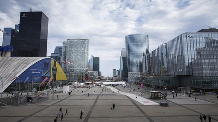 Les faits se sont produits dans l'un des nombreux souterrains que compte le quartier de la Défense, à l'ouest de Paris. (MAXPPP)