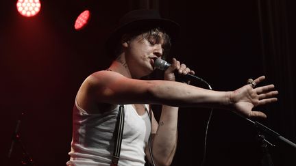 Pete Doherty au Bataclan le 16 novembre 2016
 (Bertrand Guay / AFP)