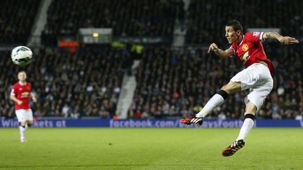 Angel Di Maria de Manchester United lors du match de premi&egrave;re ligue opposant son &eacute;quipe &agrave;&nbsp;West Bromwich Albion (Royaume-Uni), le 20 octobre 2014. (STEFAN WERMUTH / REUTERS)