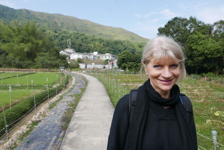 Véronique Brunet à Hong Kong "&nbsp;On a beaucoup de nature et 1 000 km de sentiers pédestres parfaitement balisés et entretenus.&nbsp;" (Photo Emmanuel Langlois)