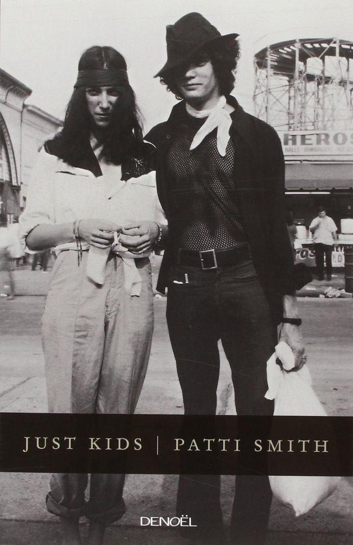 La couverture du livre Patti Smith, "Just Kids"
 (Denoël)