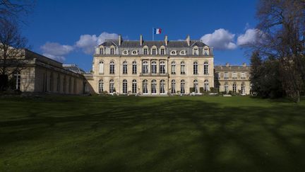 Les jardins de l'Élysée.&nbsp; (ERIC FEFERBERG / AFP)